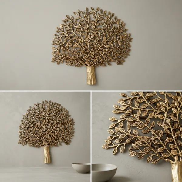 Brass_Antique_Bronze_Tree_Of_Life_Wall_Art_With_Wooden_Trunk