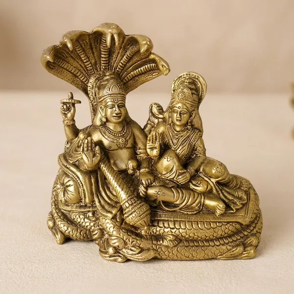 Brass_Traditional_Vishnu_Lakshmi_Seated_On_Sheshnag_Idol