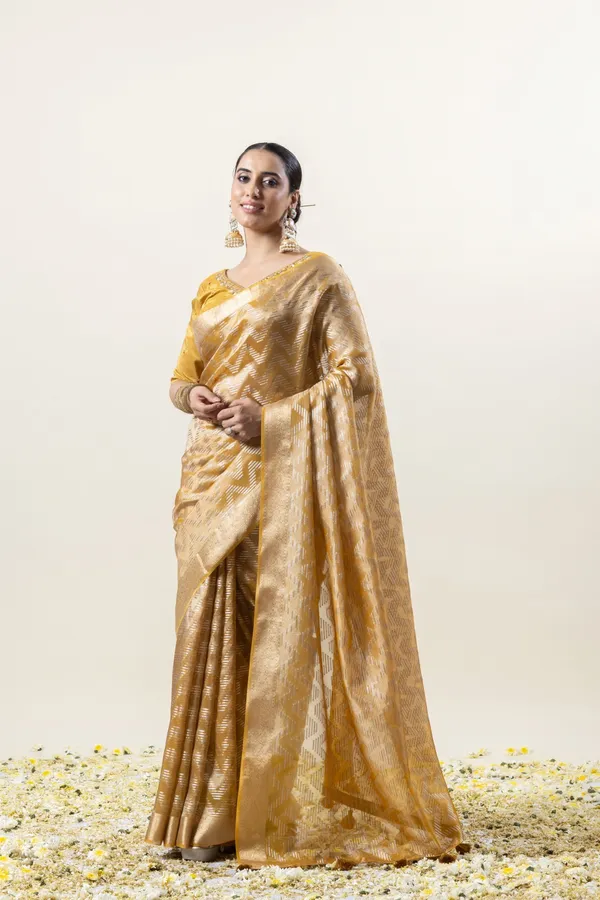 Mustard_Gold_Banarasi_tissue_Silk_Saree_Mustard_Gold