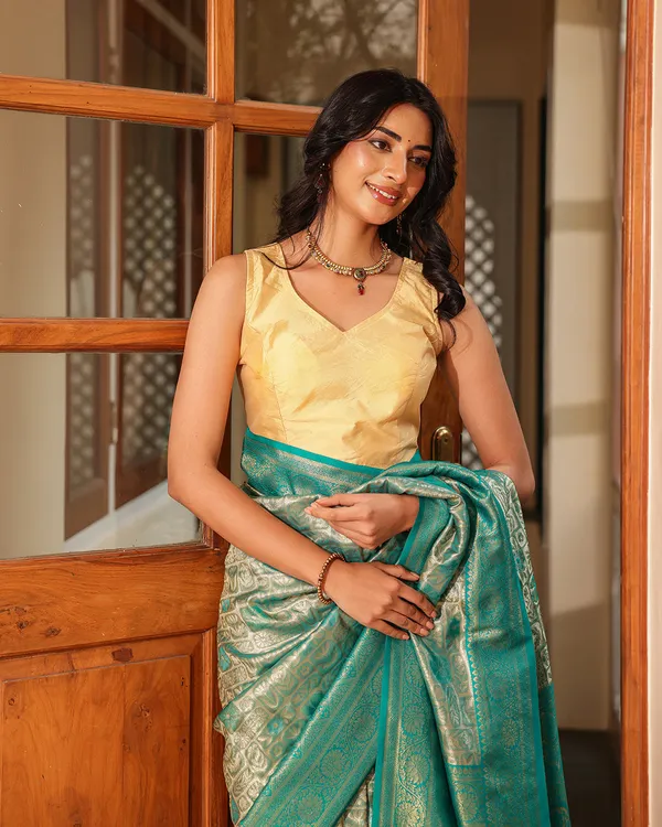 Paris_Green_Zari_Weave_Silk_Saree
