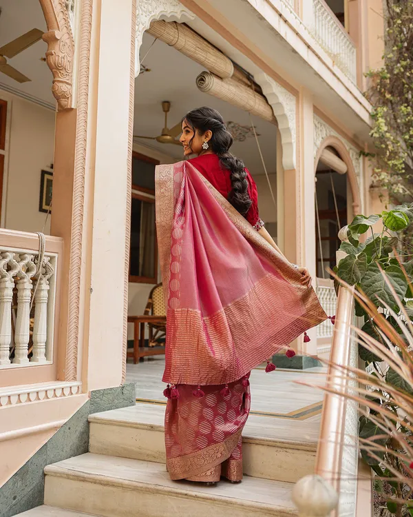 Maroon_Designer_Embellished_Blouse_Saree