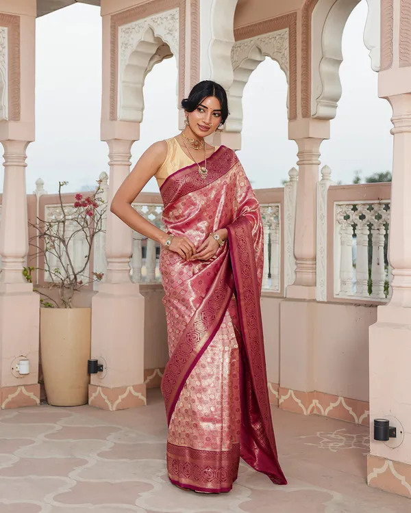 Purple_Peacock_Zari_Weave_Silk_Saree