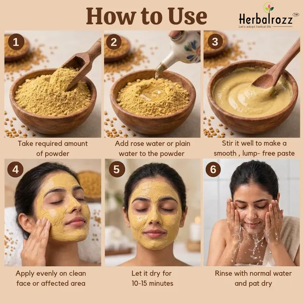 _Herbalrozz_Organic_Methi_Dana_Powder_(Fenugreek_Seeds_Powder)_Pack_of_2__Herbal_Hair_Care