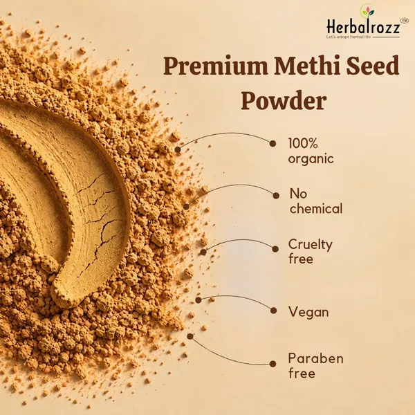 _Herbalrozz_Organic_Methi_Dana_Powder_(Fenugreek_Seeds_Powder)_Pack_of_2__Herbal_Hair_Care