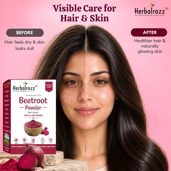 Herbalrozz_Natural_Beetroot_Powder_–_Pack_of_2_|_DIY_Face_Pack_&_Skin_Care

