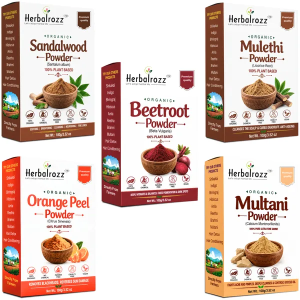 Herbalrozz_Organic_Herbal_Face_Pack_Powder_Pure_Natural_Sandalwood_Powder,_Mulethi_Powder,_Multani_Powder_And_Orange_Peel_Powder,_Beetroot_Powder_Combo_Pack
