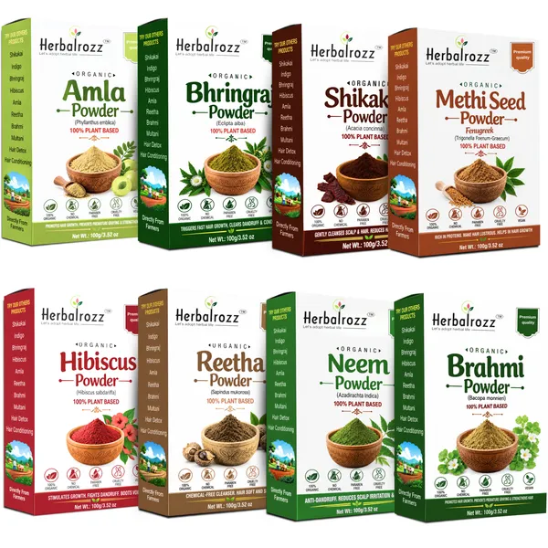 Herbalrozz_Organic_Hair_Care_Amla,_Reetha,_Bhringraj,_Hibiscus,_Methi_Seed,_Neem,_Brahmi_&_Shikakai_Powder_Combo_Pack