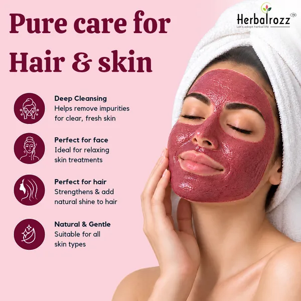 Herbalrozz_Natural_Beetroot_Powder_–_Pack_of_2_|_DIY_Face_Pack_&_Skin_Care


