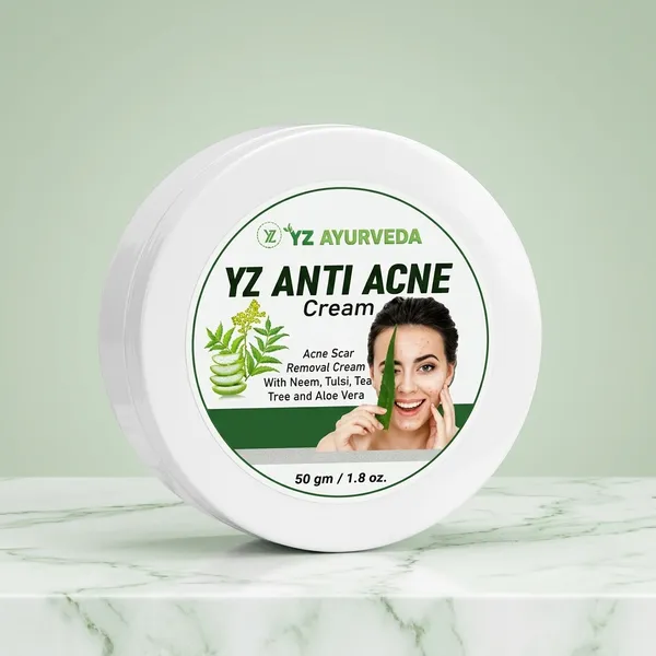 Yz_Ayurveda_Neem_Tulsi_Tea_Tree_Aloe_Vera_Anti_Acne_Cream