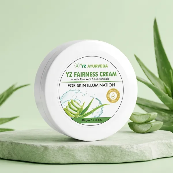 Yz_Ayurveda_Aloe_Vera_Niacinamide_Fairness_Cream_50G