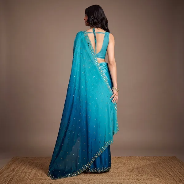 Turquoise_Blue_Chinnon_Ombre_Sequin_Embellished_Saree_For_Women