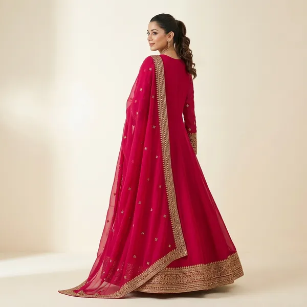 Magenta_Fendy_Silk_Embroidered_Anarkali_Suit_For_Women