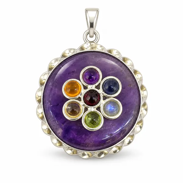 7_Chakra_Amethyst_Pendant_in_Silver