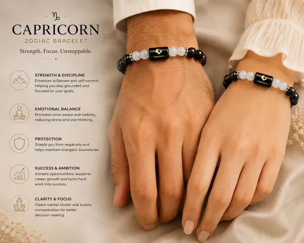 Capricorn_(Makar_Rashi)_Zodiac_Garnet_&_Milky_Quartz_Bracelet