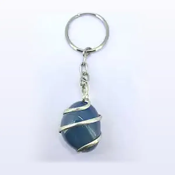 Pack_Of_4_Handcrafted_Wire_Wrapped_Tumbled_Gemstone_Keychains_