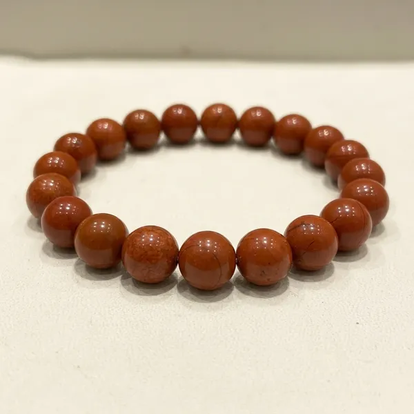 Red_Jasper_Natural_Stone_Beaded_Bracelet