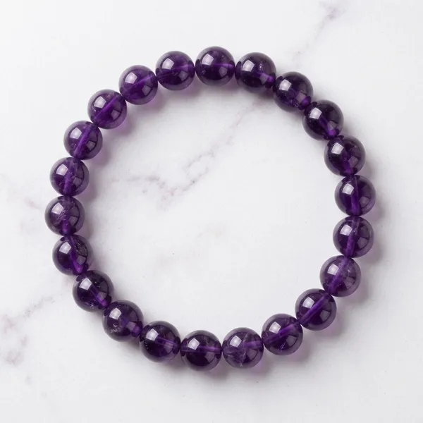 Purple_Amethyst_Gemstone_Beaded_Bracelet