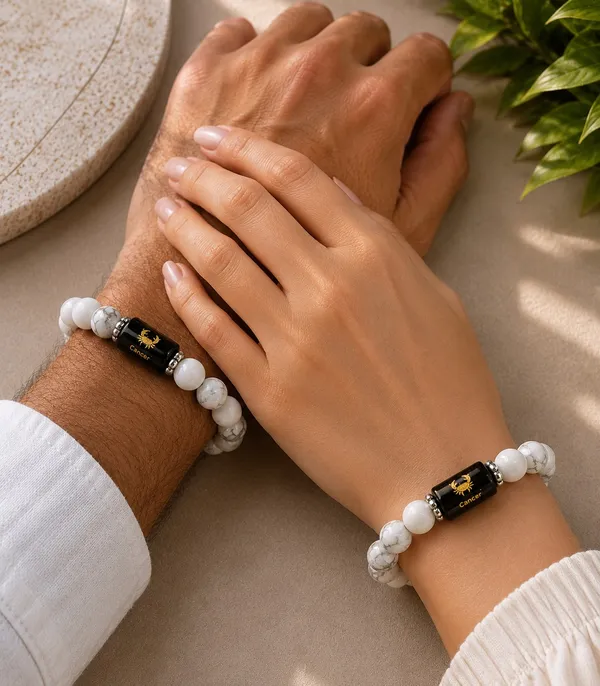 Cancer_(Kark_Rashi)_Zodiac_Howlite_&_Milky_Quartz_Bracelet