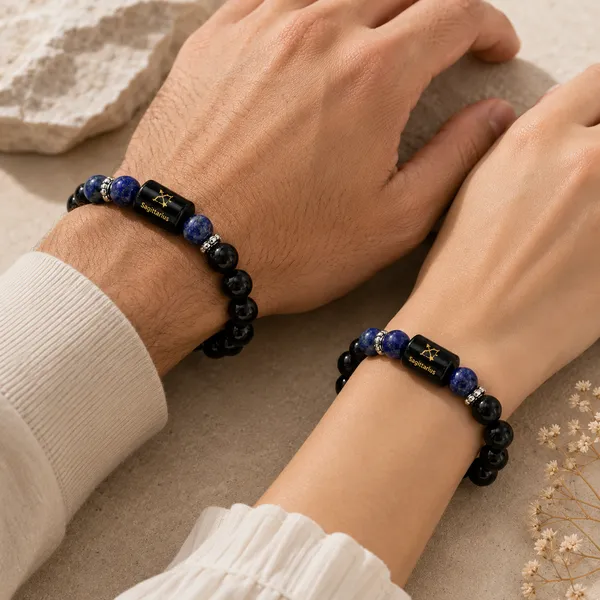 Sagittarius_(Dhanu_Rashi)_Zodiac_Black_Obsidian_&_Lapis_Lazuli_Bracelet