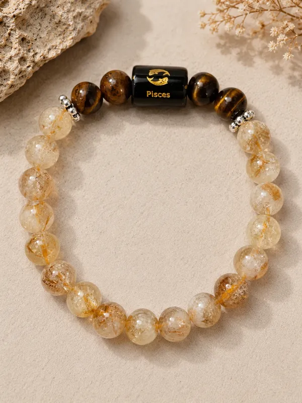 Pisces_(Meen_Rashi)_Zodiac_Citrine_&_Tiger_Eye_Bracelet