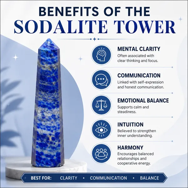 Sodalite_Crystal_Tower_-(Communication_&_Expression)