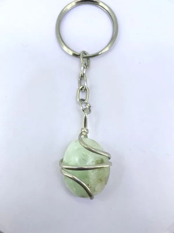 Wire_Wrapped_Green_Aventurine_Gemstone_Keychain