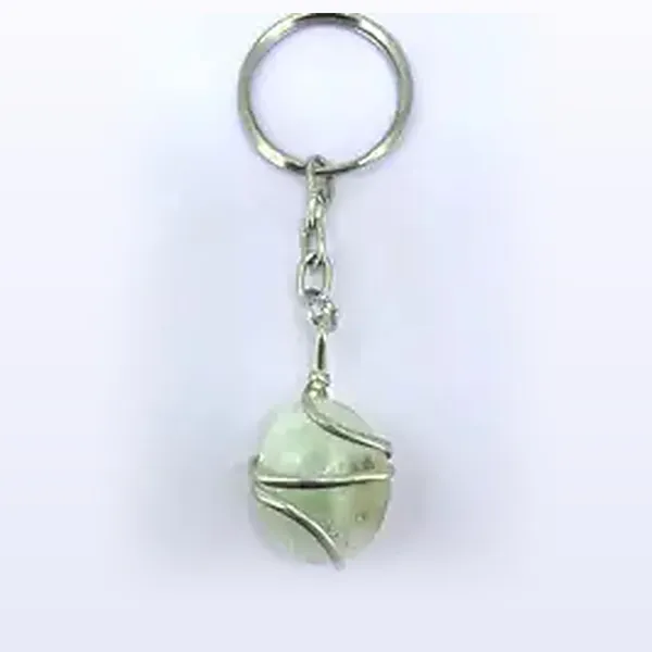 Wire_Wrapped_Green_Aventurine_Gemstone_Keychain