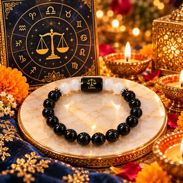 Scorpio_(Vrishchik_Rashi)_Zodiac_Black_Obsidian_&_Milky_Quartz_Bracelet