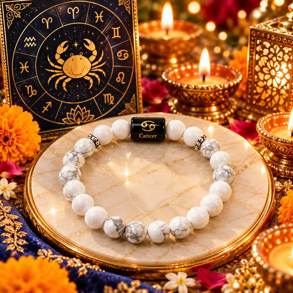 Cancer_(Kark_Rashi)_Zodiac_Howlite_&_Milky_Quartz_Bracelet