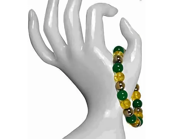 Pyrite_Citrine_Aventurine_Bracelet