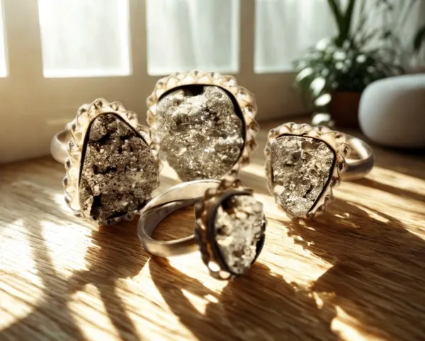 Pyrite_Cluster_Ring