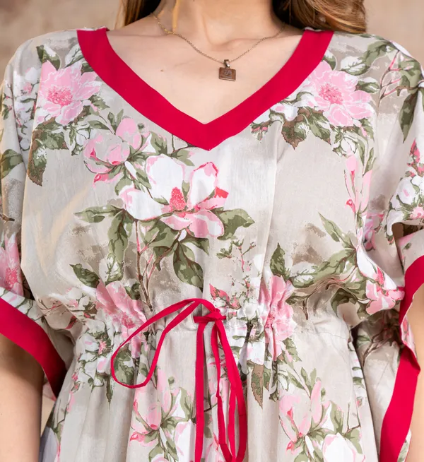 Blossam_Flower_Grey_LoungeWear_Pure_Cotton_Kaftan