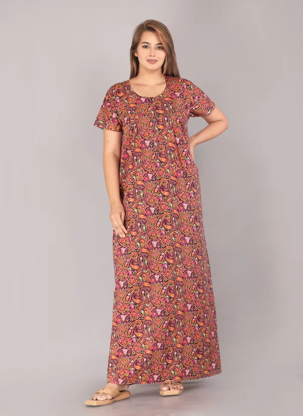 Kairy-Jaal-Navy_Blue_Discharge-Print_Pure_Cotton_NightGown