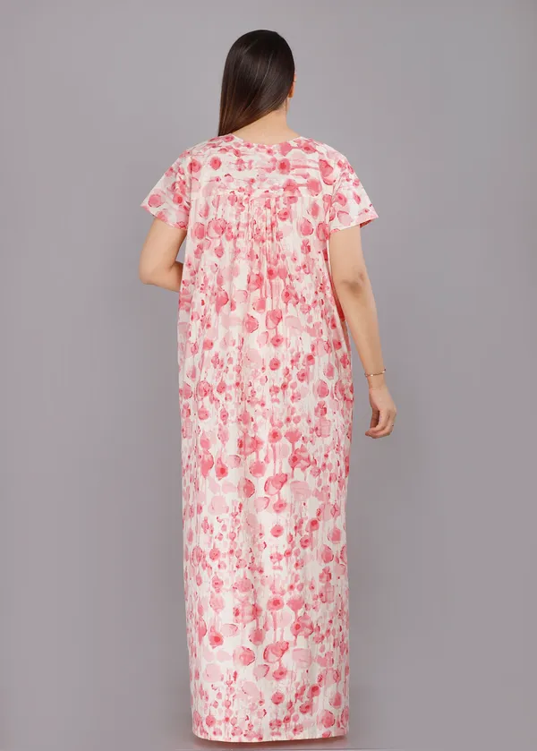 Water_Colour-Pink_Discharge-Print_Pure_Cotton_NightGown