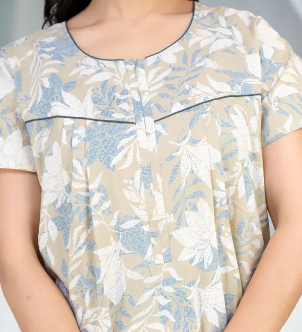 Jali-Flower-Grey_Discharge-Print_Pure_Cotton_NightGown