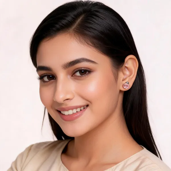 Pink_Crystal_Stone_Stud_Earring