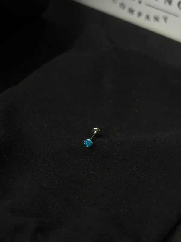 Blue_Opal_Stud_Earring