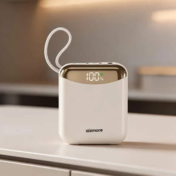 White_Plastic_Power_Bank_Travel__And_Charging