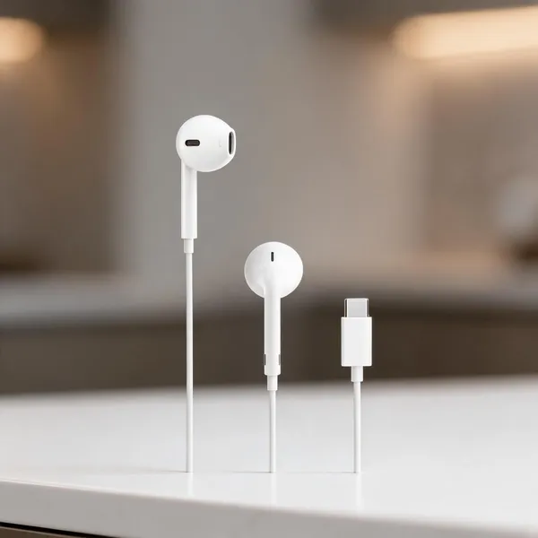White_Plastic_Wired_Earphones_Everyday_Use