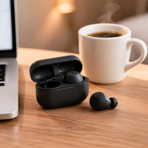 Black_Plastic_Wireless_Earbuds_Music__And_Calls