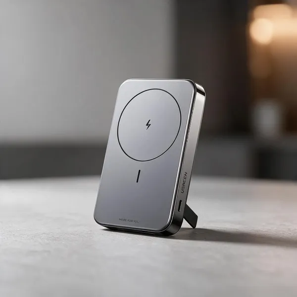 Grey_Plastic_Power_Bank_Travel__And_Wireless_Charging