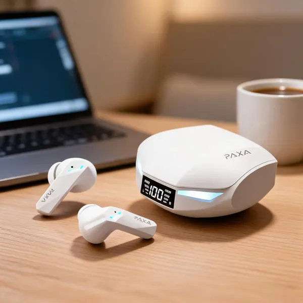 White_Plastic_Gaming_Earbuds_Gaming