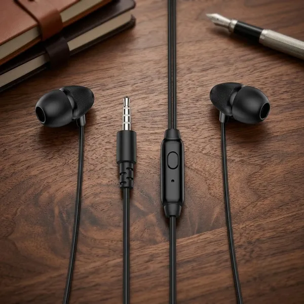Black_Plastic_Wired_Earphones_Calls__And_Music