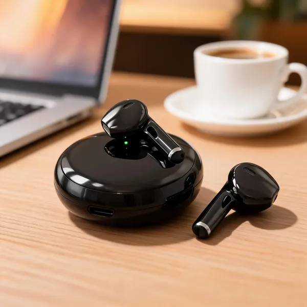 Black_Plastic_Wireless_Earbuds_Music__And_Calls