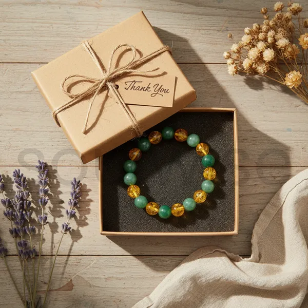 Citrine_Green_Aventurine_Bracelet_8Mm