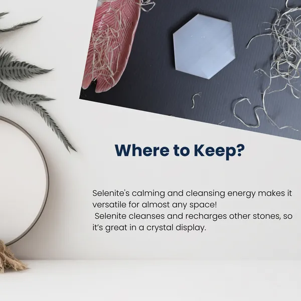 Selenite_Hexagon_Plate