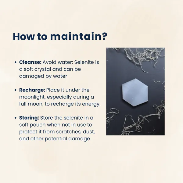 Selenite_Hexagon_Plate