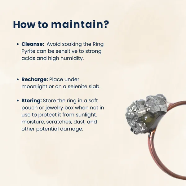 Pyrite_Crystal_On_Copper_Ring_Adjustable