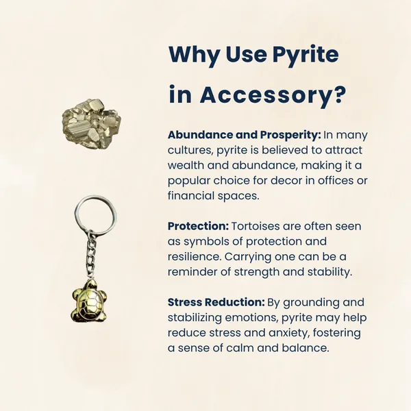 Pyrite_Tortoise_Keychain_Certified