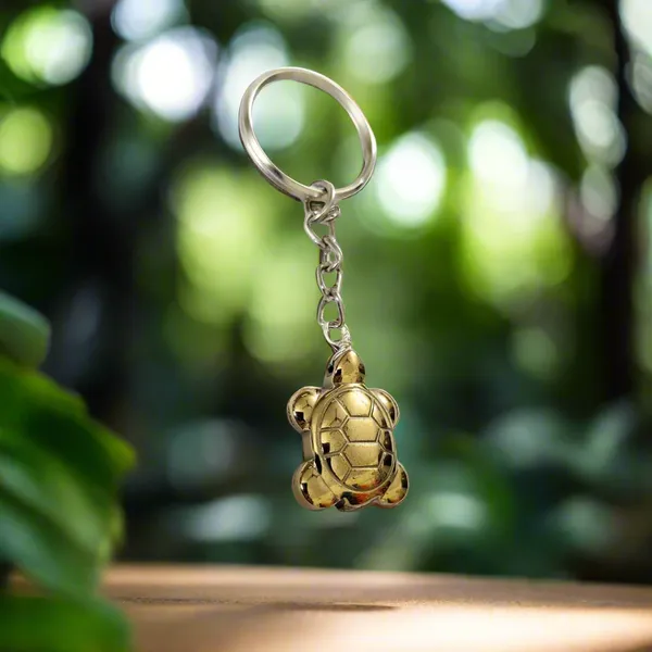 Pyrite_Tortoise_Keychain_Certified